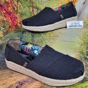 Skechers Black Espadrilles